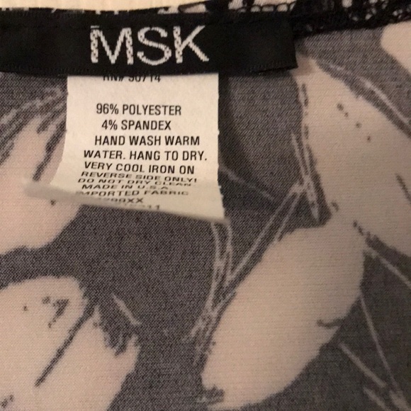 MSK blouse - Picture 3 of 5